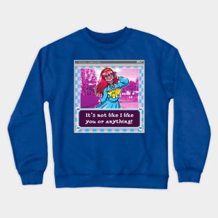 Tsundere in Death Crewneck Sweatshirt